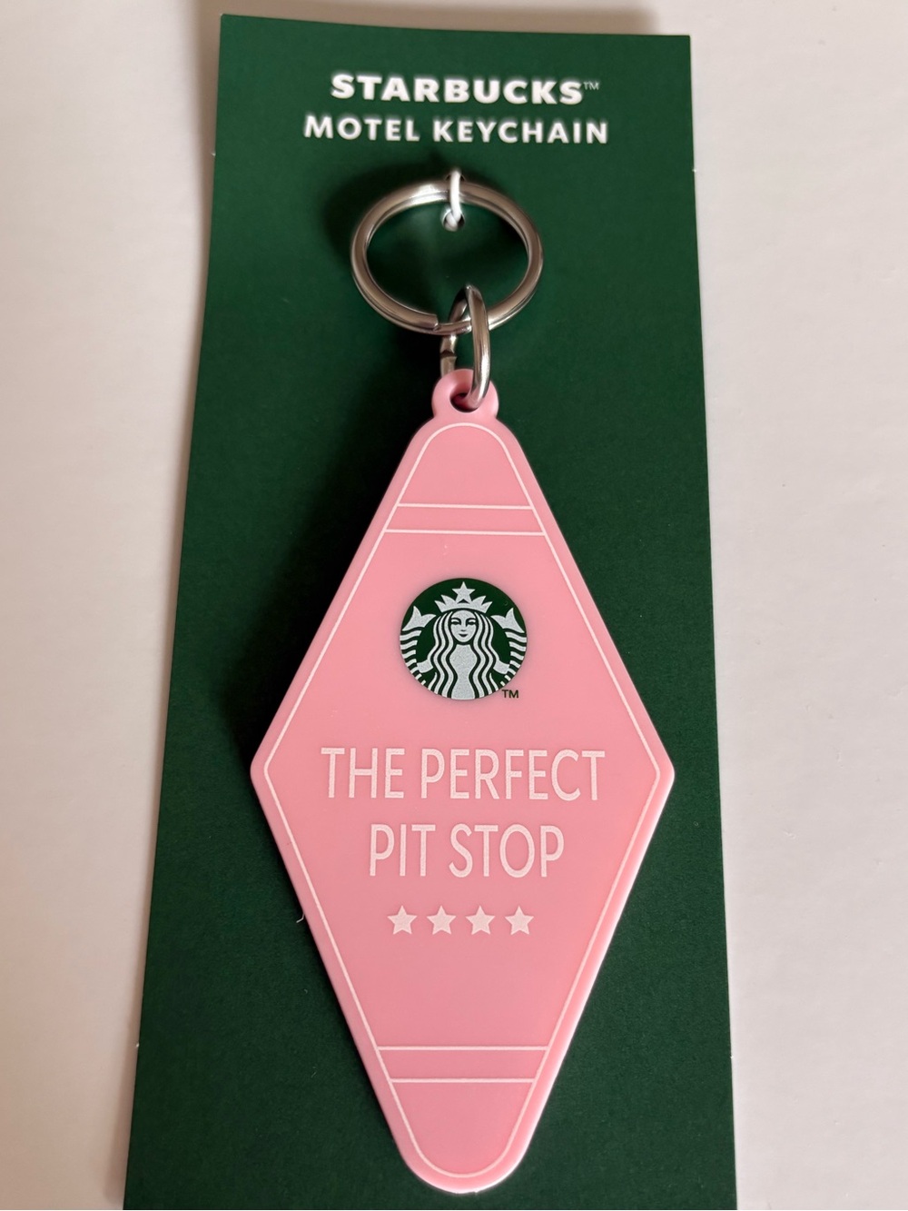 Starbucks Motel Keychain